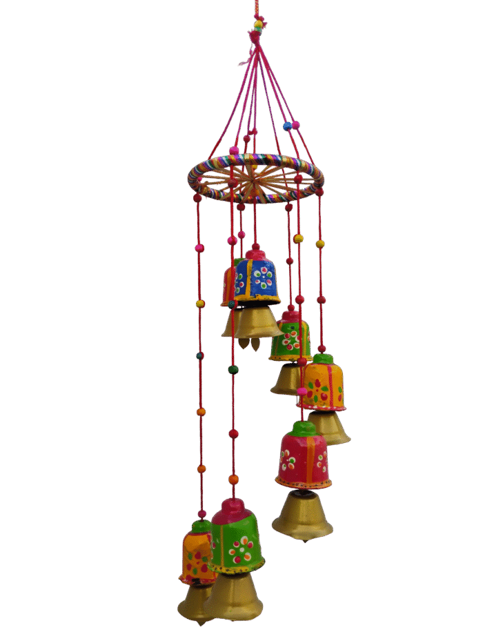 Handmade Home Decor Chudi Wind Chime | Waterproof Boho Wall Hanging. 2sat