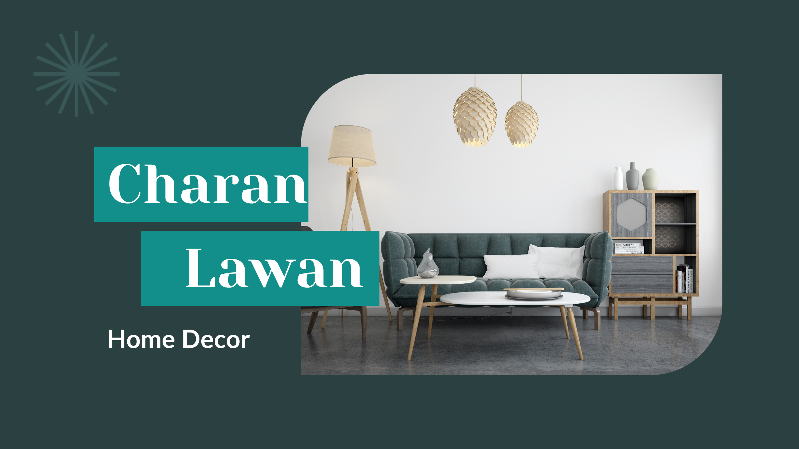 Green Minimalist Home Decor Youtube Channel Art